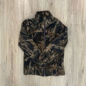 Columbia Kids Camouflage Fleece Jacket